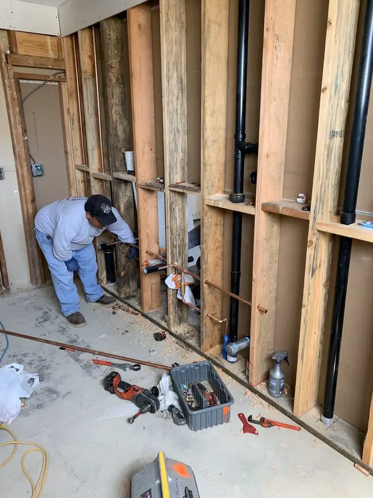 Commercial rough-in plumbing for Water Heater Replacement in Spring Meadow Estates
